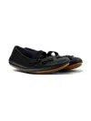 Camper Kids' Twins Ballet Flats In Black