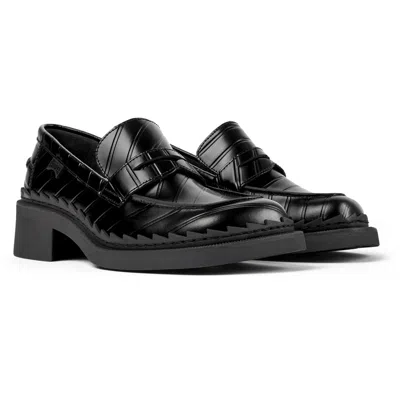 Camper Loafers For Women In Black