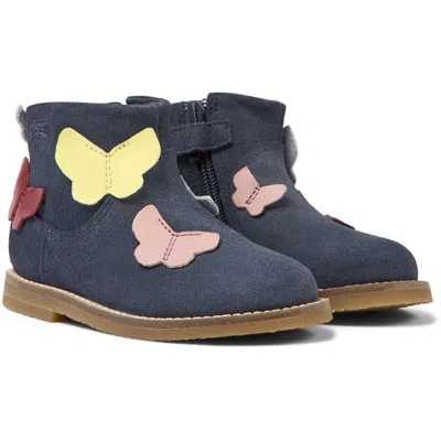 Camper Kids' Boots For First Walkers In Blue