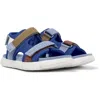Camper Sandals For Girls In Blue,red,beige