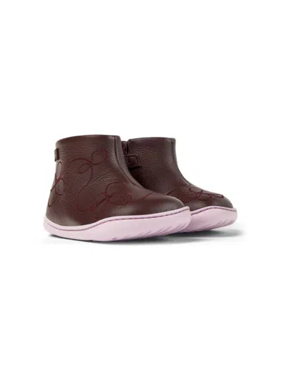 Camper Kids' Twins Boots In Red