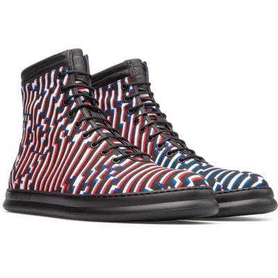 Camper Ankle Boots For Men In Black,red,blue
