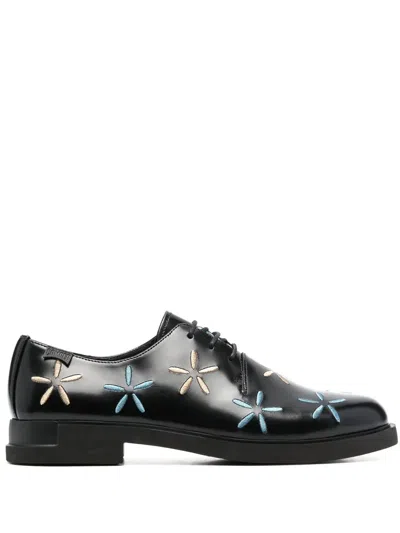 Camper Twins Iman Budapester In Black