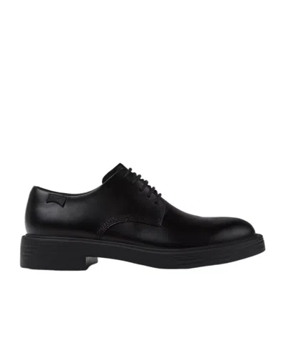Camper Twins Lace-up Shoes In Black