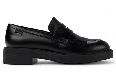 Pre-owned Camper Twins Loafer Blue Grey (women's) Sneakers In Black