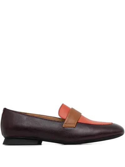 Camper Twins Loafers In Brown
