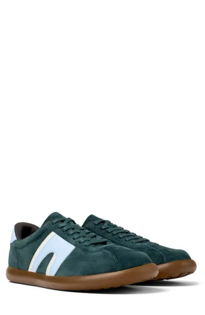 Camper Twins Mismatched Sneakers In Dark Green