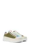 Camper Runner Up Twins Panelled Sneakers In Green Multi