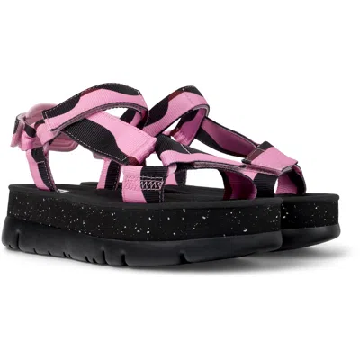 Camper Sandals For Women In Pink,red,black