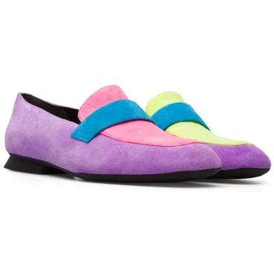 Camper Formal Shoes For Women In Purple,pink,yellow