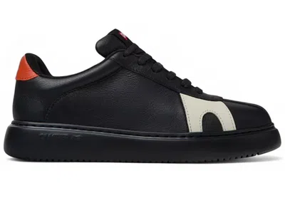 Pre-owned Camper Twins Runner K21 Sneaker (women's) Sneakers In Black/white/orange In Multi