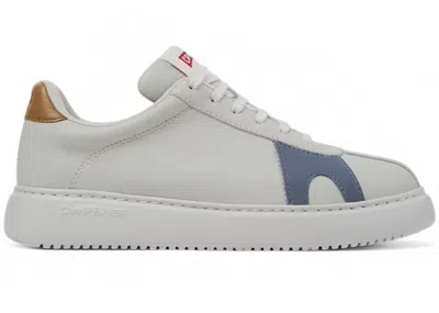 Pre-owned Camper Twins Runner K21 Sneaker (women's) Sneakers In White/blue/brown In Multi