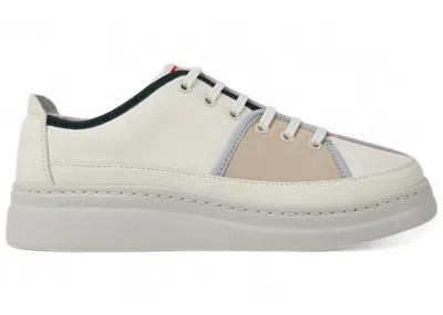 Pre-owned Camper Twins Runner Up Sneaker Blue Pink (women's) Sneakers In White/beige In Multi