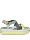 Camper Twins Sandals In Green