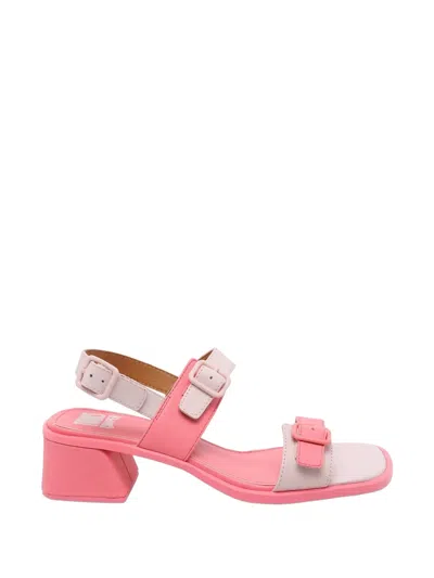 Camper Kora Twins Buckle Sandals In Pink