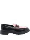 Camper Twins Two-tone Penny Loafers In Multi