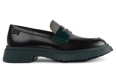 Pre-owned Camper Twins Walden Loafer Green (women's) Sneakers In Black