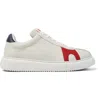 Camper K21 Twins Leather Panelled Sneakers In White