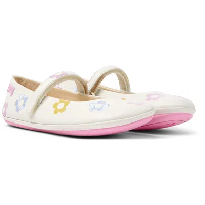 Camper Kids' Ballerinas For Girls In White