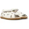 Camper Sandals For First Walkers In White