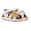 Camper Sandals For First Walkers In White