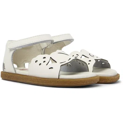 Camper Kids' Sandals For First Walkers In White