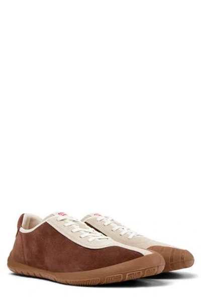 Camper Tws Leather Sneaker In Animal Print
