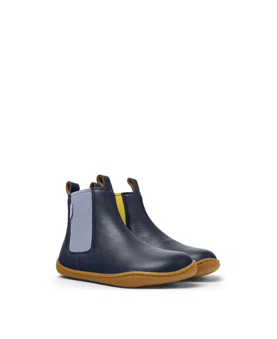 CAMPER UNISEX PEU CAMI TWINS LEATHER BOOTS - TODDLER, LITTLE KID, BIG KID