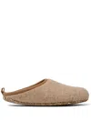 Camper Wabi Slip-on Wool Slippers In Neutrals