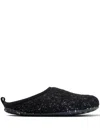 Camper Wabi Slippers In Black