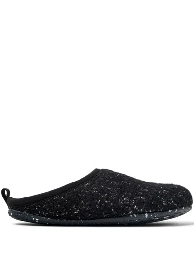Camper Wabi Slippers In Black