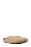 Camper Wabi Wool Blend Slipper In Brown