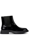 Camper Walden Ankle Boots In Black