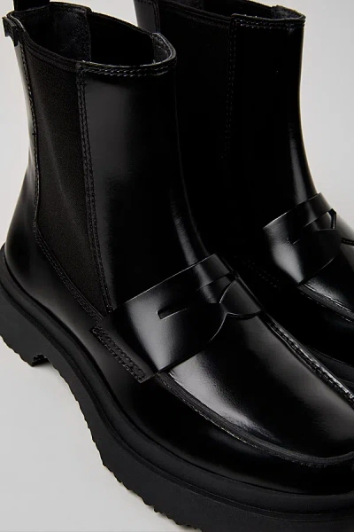 Camper Walden Leather Chelsea Bootie In Black, Women's At Urban Outfitters