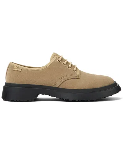 Camper Walden Leather Lace Up Shoe In Multi