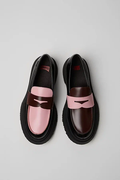 Camper Walden Leather Loafers, Women's At Urban Outfitters In Multi