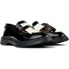 Camper Walden Mismatched Loafer In Black