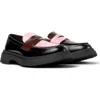 Camper Walden Penny Loafer In Burgundy