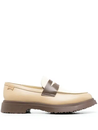 Camper Walden Slip-on Loafers In Taupe
