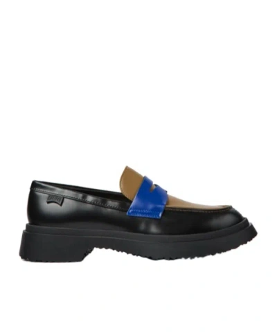 Camper Walden Twins 45mm Leather Penny Loafers In Black