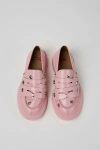 Camper Walden Stud Double Penny Loafer In Pink