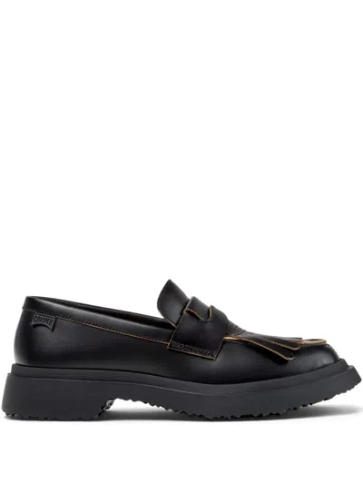 Camper Walden Twins Loafers In Black