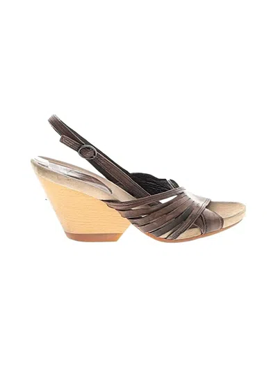Pre-owned Camper Wedges In Brown