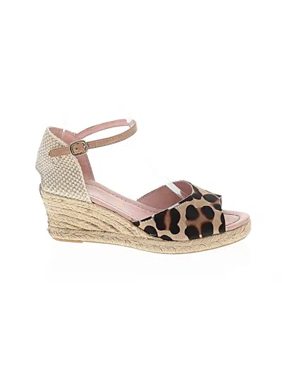 Pre-owned Camper Wedges In Tan