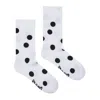 Camper White And Black Mid-length Socks In Multi