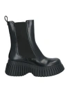 Camper Bcn Elasticated-panel Ankle Boots In Black