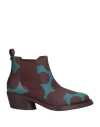 Camper Bonnie 50mm Calf-suede Ankle Boots In Brown