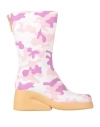 Camper Woman Ankle Boots Pink Size 7 Textile Fibers In Pink