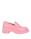 Camper Milah 60mm Mid-block Heel Loafers In Pink