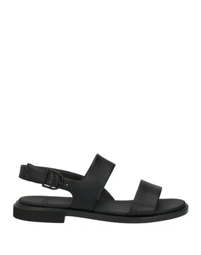 Camper Woman Sandals Black Size 10 Leather